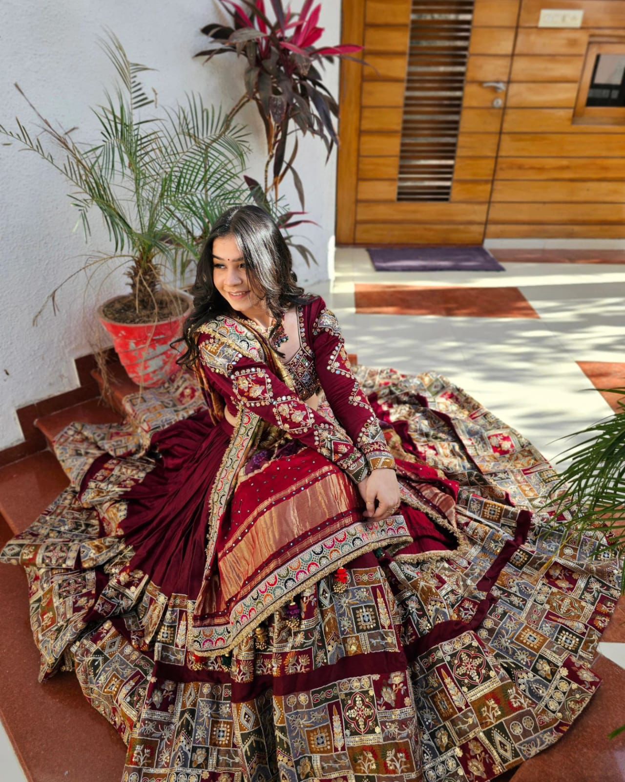 Designer Heavy Flair Lehenga Choli Collection – Elegant Mirror Work Edition