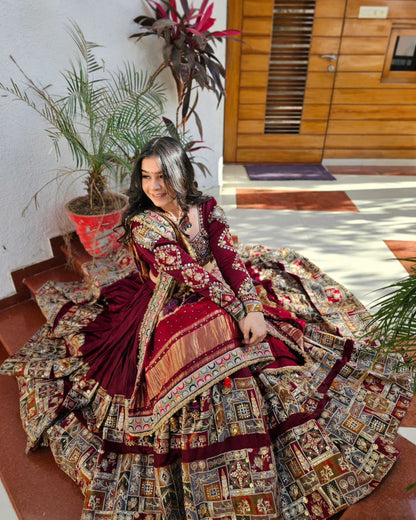 Designer Heavy Flair Lehenga Choli Collection – Elegant Mirror Work Edition