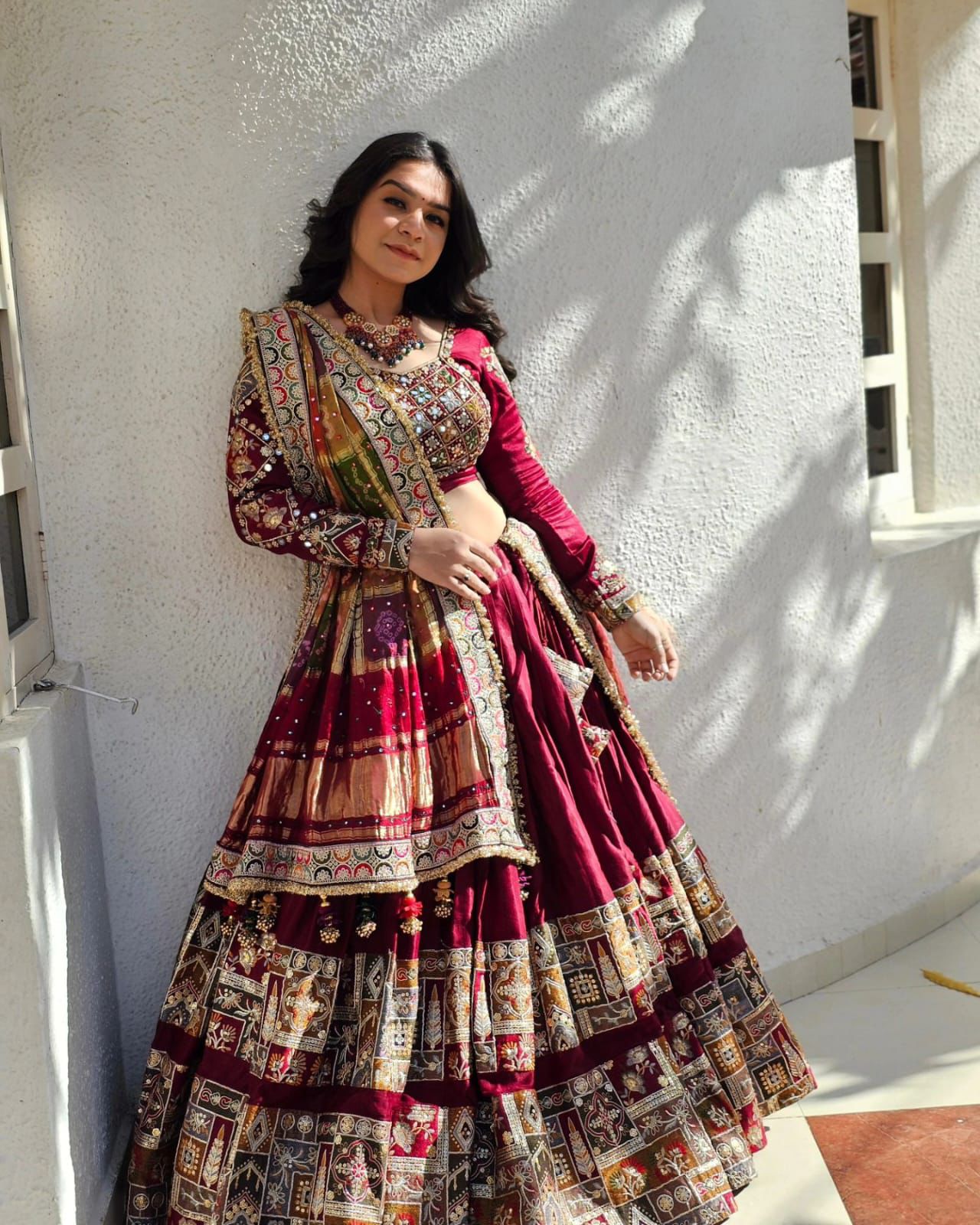 Designer Heavy Flair Lehenga Choli Collection – Elegant Mirror Work Edition