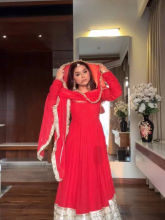 Explore the latest sarees online including silk, party wear and designer styles. Shop premium fabric sarees with fast delivery across India at Nrutya.