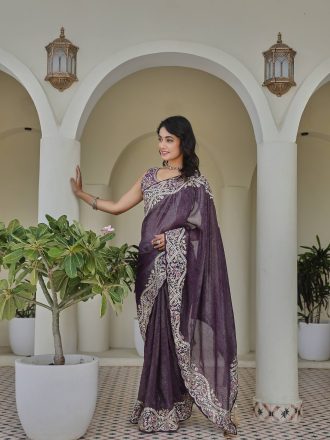 Explore the latest sarees online including silk, party wear and designer styles. Shop premium fabric sarees with fast delivery across India at Nrutya.