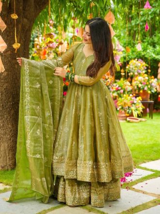Explore the latest sarees online including silk, party wear and designer styles. Shop premium fabric sarees with fast delivery across India at Nrutya.