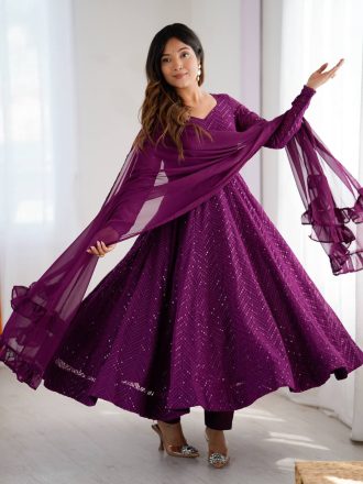 Explore the latest sarees online including silk, party wear and designer styles. Shop premium fabric sarees with fast delivery across India at Nrutya.