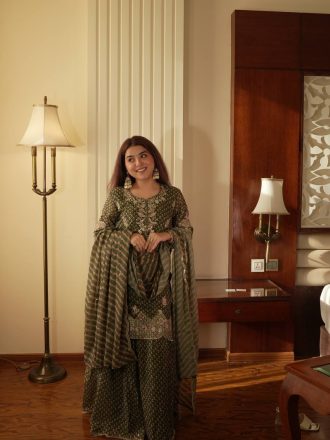 Explore the latest sarees online including silk, party wear and designer styles. Shop premium fabric sarees with fast delivery across India at Nrutya.