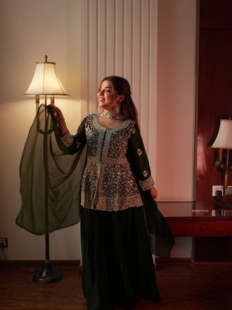 Explore the latest sarees online including silk, party wear and designer styles. Shop premium fabric sarees with fast delivery across India at Nrutya.